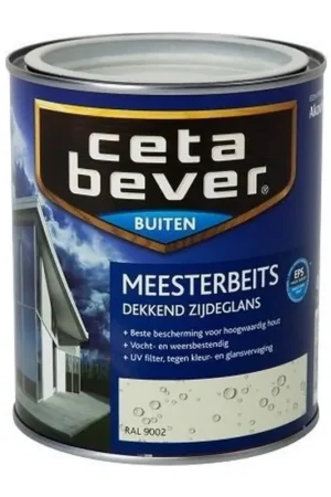 Betrouwbaar CetaBever Meesterbeits Dekkend RAL 9002